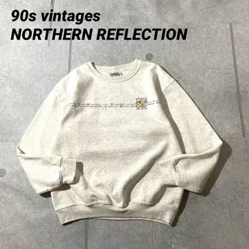 90's 빈티지 NORTHERN REFLECTION 양면 보타니컬