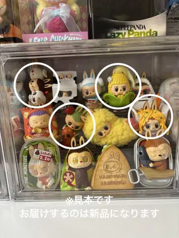 팝마트 러브브 피규어 Wacky Mart 4종