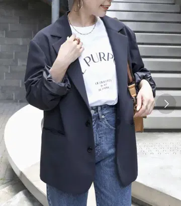 23AW [레어] B.C STOCK 베이직 재고 루즈 테일러드 자켓