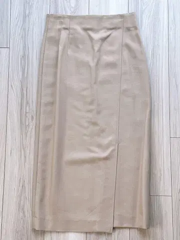 UNITED ARROWS 베이지 타이트 스커트