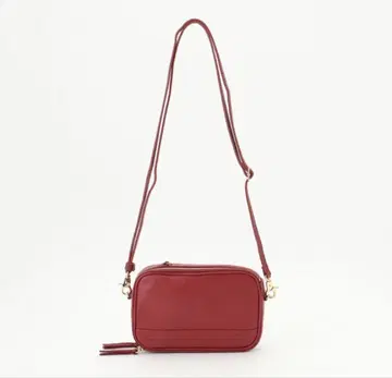 이삭 기무라 타에 x Y'SACCS 스퀘어 멀티 숄더 레드