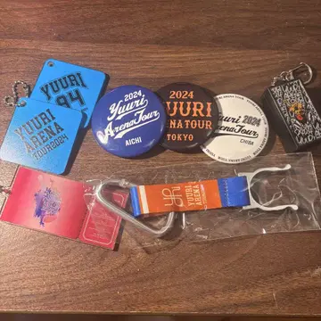 2024 Yuuri Arena Tour 키링 6개 세트