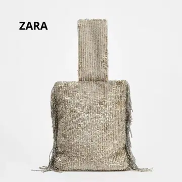 ZARA 비즈 장식 핸드백