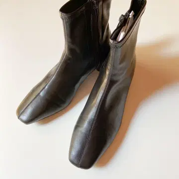 [ RANDA ] 우천 겸용 스퀘어토 베이직 부츠 LL(25.5cm)