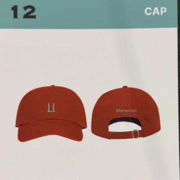 G-dragon 지용 캡 일본 전시회 MD 빨간색 레드 모자