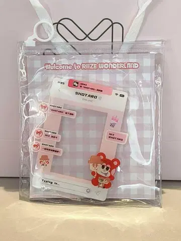 RIIZE 쇼타로 상하이 popup 팝업 카드 홀더
