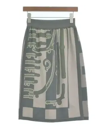 HERMES 미디 스커트 여성용