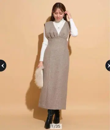 Mystrada 하이웨스트 점프스커트 반짝이