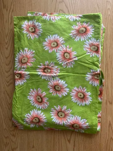 이구치 상점 여성용 프레타 유카타 해바라기 캐주얼