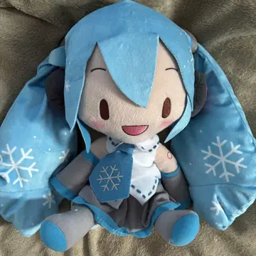 하츠네 미쿠 유키 미쿠 폭신폭신 봉제 인형 SNOW MIKU 2010