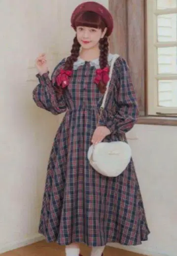 아오키 미사코 산리오 시마무라 하트형 숄더백 아이보리