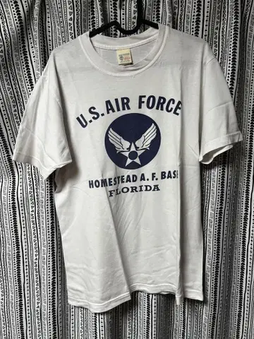 U.S. AIR FORCE 화이트 T셔츠