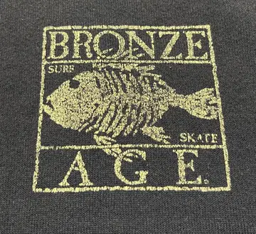 90s BRONZE AGE 브론즈 에이지 후드티 구제 의류 빈티지 M