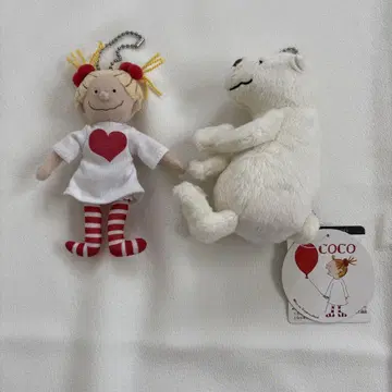 코코짱 곰 키링 세트
