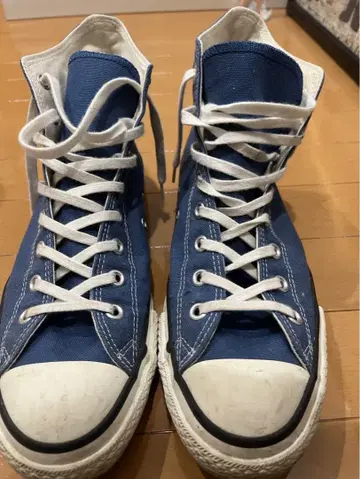 Converse 파랑 하이컷 스니커즈
