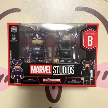 MARVEL Happy 복권 BE@RBRICK 페어 박스 B