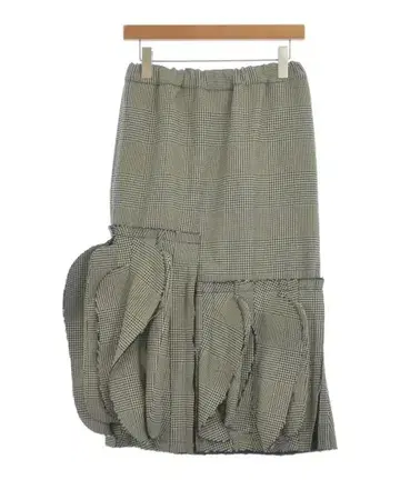 COMME des GARCONS 롱 맥시 길이 스커트 여성용