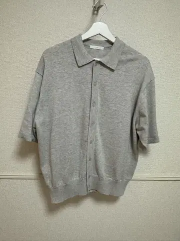 WYM C BASIC HALF SLEEVE KNIT SHIRT S 사이즈