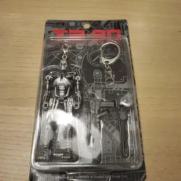 [ 레어 미사용 ] 터미네이터 T-800 키링/무버블 키체인