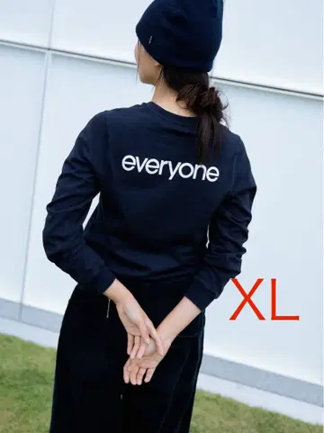 everyone long sleeve tee navy