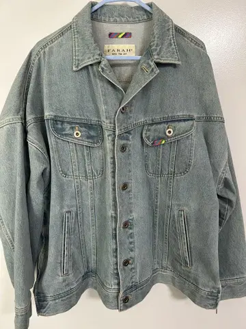 FARAH isness 라이트 블루 데님 자켓