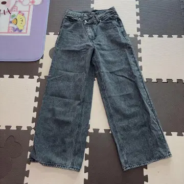INGNI 다크 그레이 와이드 팬츠 M 사이즈
