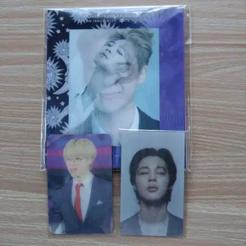 BTS 지민 렌티큘러 미니 포토카드 DICON 달력