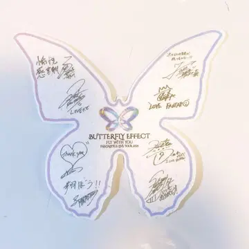 FANTASTICS 메시지 카드 나비 은테