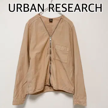 URBAN RESEARCH 어반 리서치 노카라 블루종 베이지