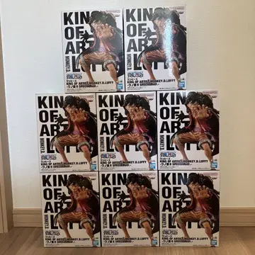 원피스 KING OF ARTIST 루피 피규어 8세트