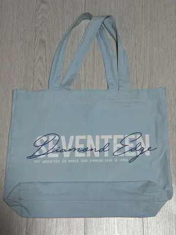 SEVENTEEN edge 콘 토트백 스카이블루
