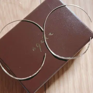 아가트 k10 후프 귀걸이