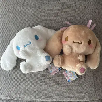 시나모롤 보듬어줘 BIG 봉제 인형 2체 세트