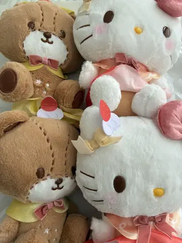 헬로키티 반짝반짝 간식 타임 BIG 봉제 인형