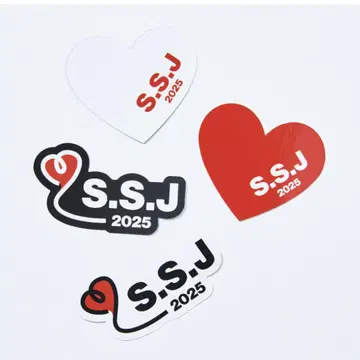 시손 준 SSJ 2025 굿즈 스티커 세트
