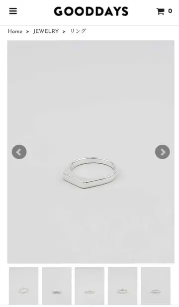 UNKNOWN U019 MIDDLE RING 실버925 21호