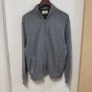 Crocodile 크로커다일 그레이 집업 트레이닝복 L