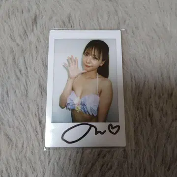 노노우라 단 친필 사인 폴라로이드 3 프레스티지