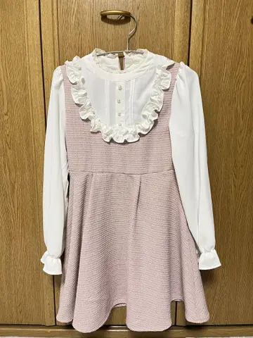 evelyn 긴팔 미니 원피스 S 사이즈