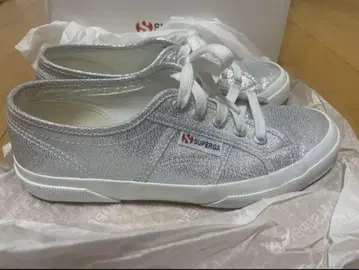 superga 라메 그레이 실버 38