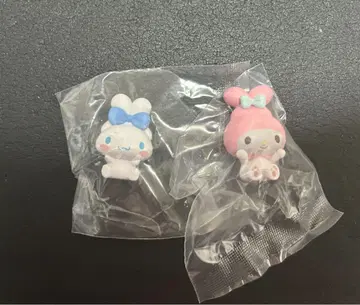 산리오 캐릭터즈 변신 토끼 피규어 마이멜로디 시나모롤