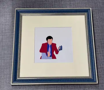 레어! 신 루팡 3세 애니메이션 셀화 액자 포함 42 x 42cm