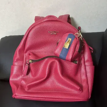 [ 새상품급 ] 사만다 타바사 핑크 백팩 미니 백팩 참 키링 포함