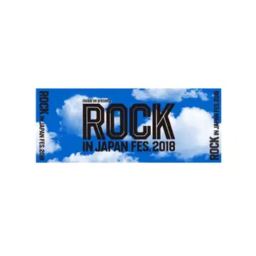 ROCK IN JAPAN FES. 2018 타월