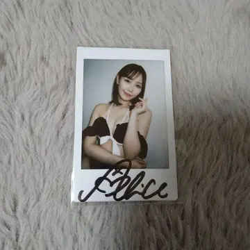 샤쿠 앨리스 친필 사인 폴라로이드 2 프레스티지