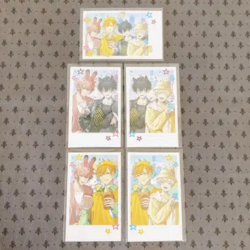 니지산지 외출 오리엔스 폴라로이드 카드 시크릿 포함 5종 세트