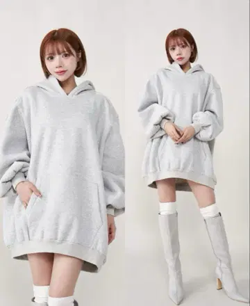 darich 백 디자인 맨투맨 빅 후디