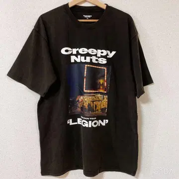 XL Creepy Nuts legion 티셔츠 라이브 굿즈