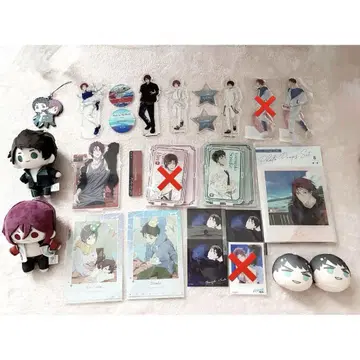 Free! 마츠오카 린 야마자키 소스케 굿즈 세트 묶음 판매
