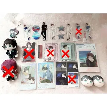 Free! 마츠오카 린 야마자키 소스케 굿즈 세트 묶음 판매